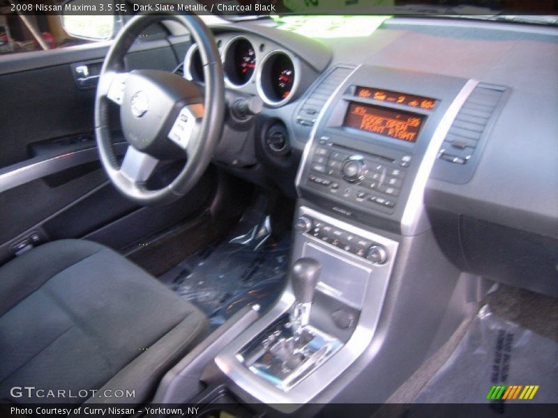 Dark Slate Metallic / Charcoal Black 2008 Nissan Maxima 3.5 SE