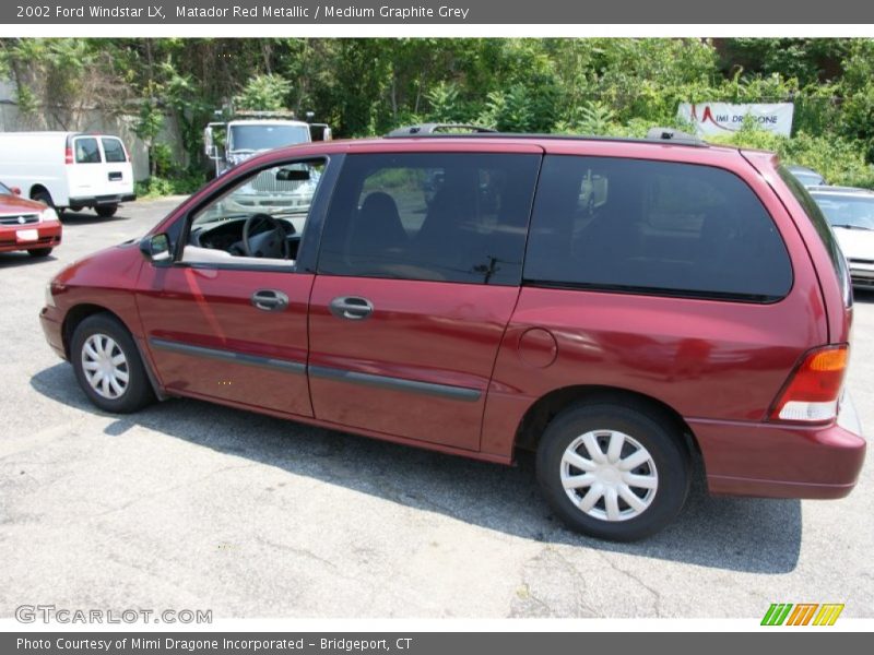 Matador Red Metallic / Medium Graphite Grey 2002 Ford Windstar LX