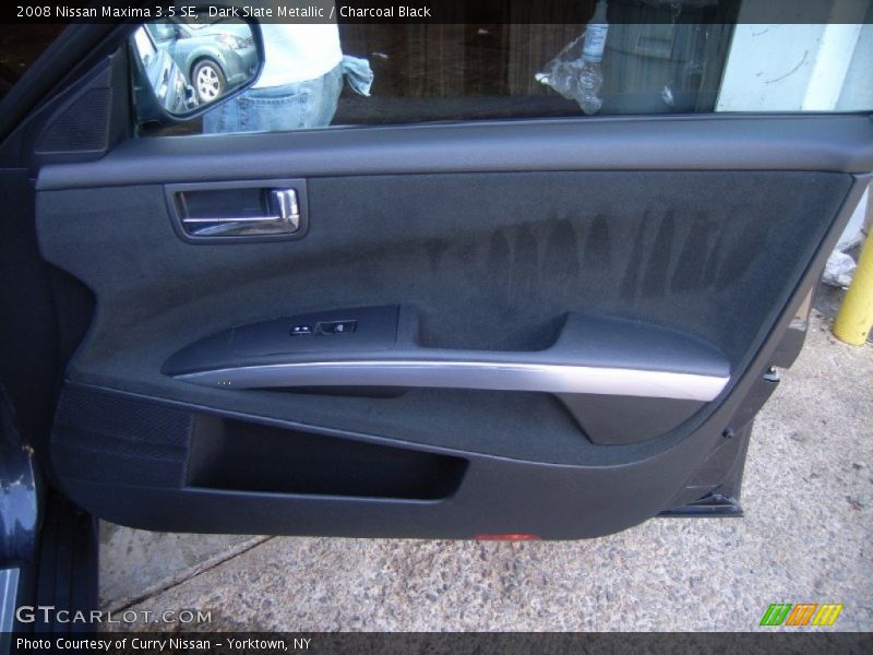 Dark Slate Metallic / Charcoal Black 2008 Nissan Maxima 3.5 SE