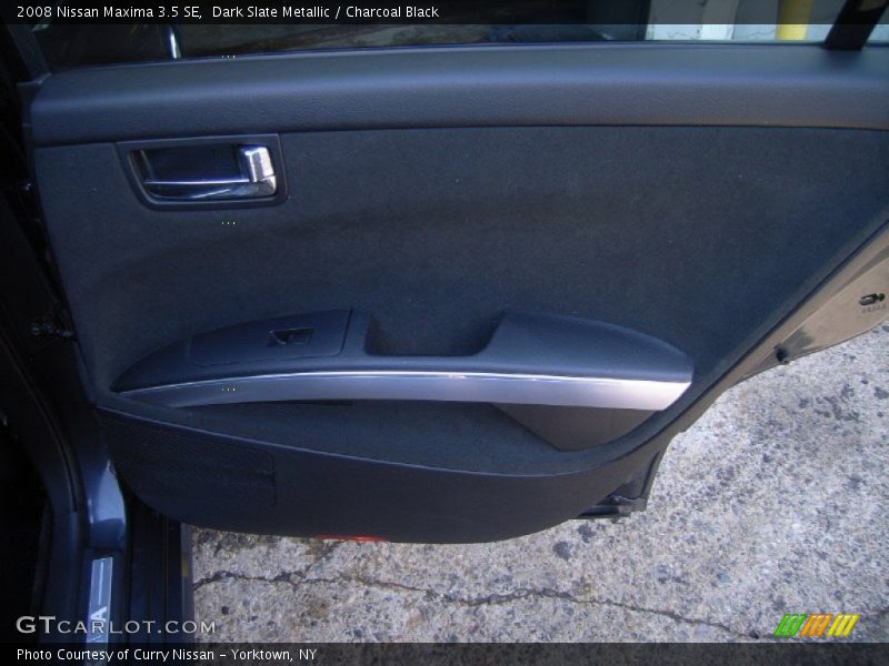 Dark Slate Metallic / Charcoal Black 2008 Nissan Maxima 3.5 SE