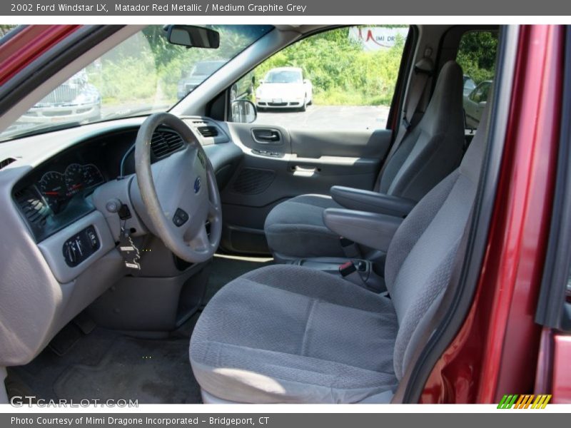 Matador Red Metallic / Medium Graphite Grey 2002 Ford Windstar LX