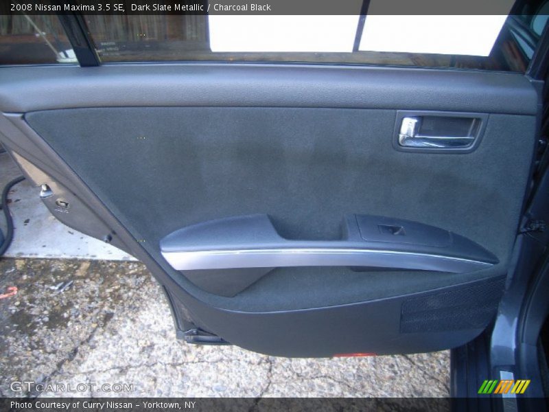 Dark Slate Metallic / Charcoal Black 2008 Nissan Maxima 3.5 SE