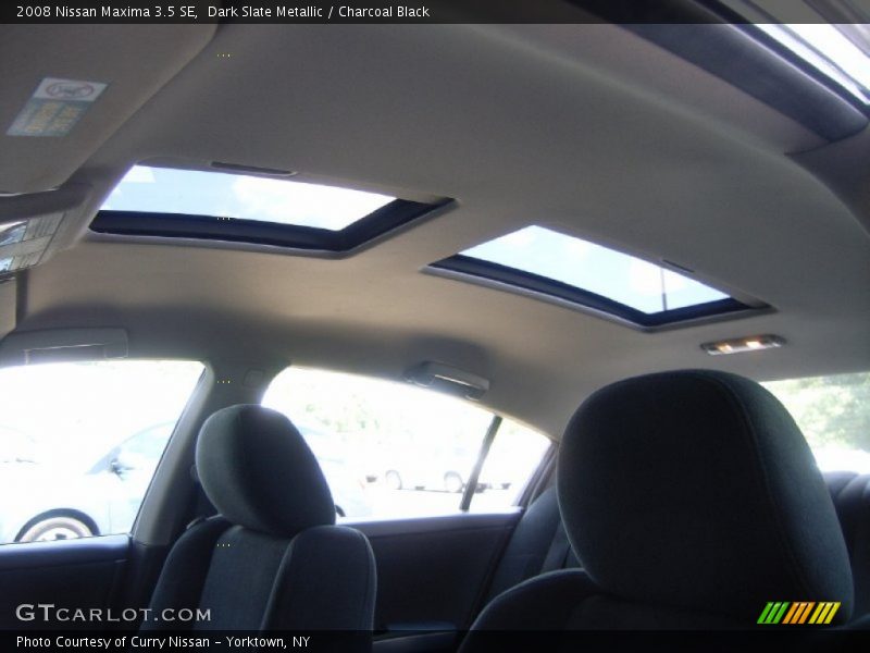 Dark Slate Metallic / Charcoal Black 2008 Nissan Maxima 3.5 SE