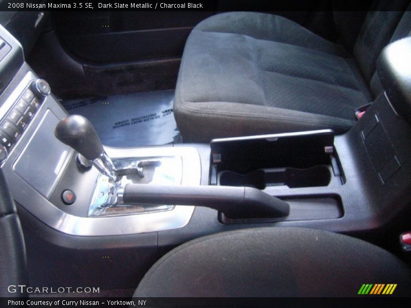 Dark Slate Metallic / Charcoal Black 2008 Nissan Maxima 3.5 SE