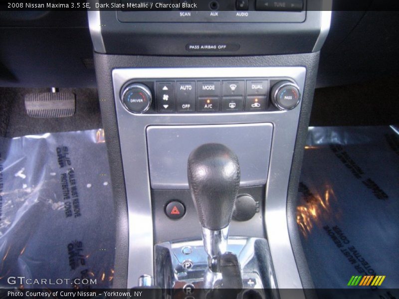 Dark Slate Metallic / Charcoal Black 2008 Nissan Maxima 3.5 SE