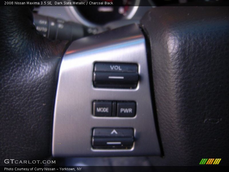 Dark Slate Metallic / Charcoal Black 2008 Nissan Maxima 3.5 SE