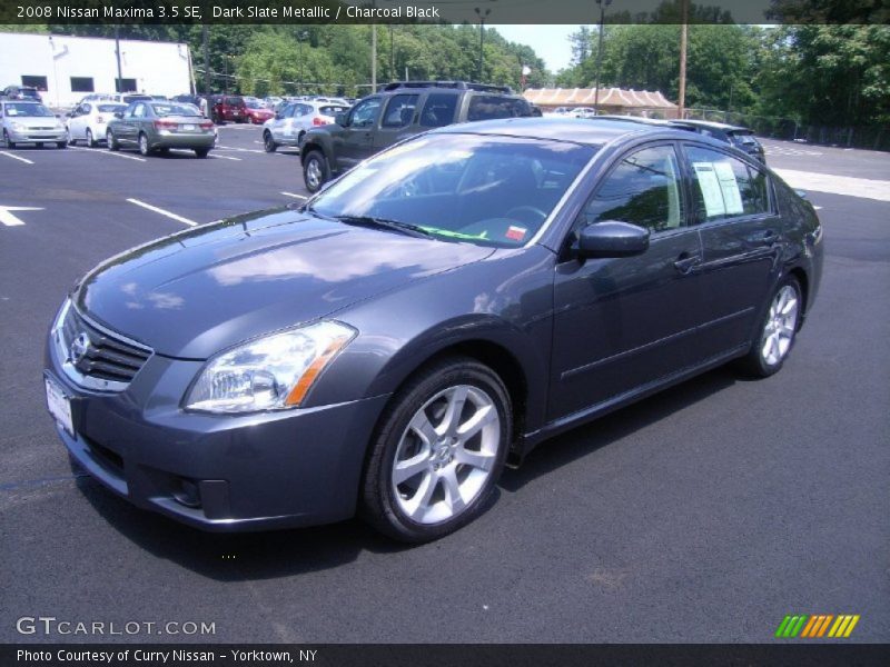 Dark Slate Metallic / Charcoal Black 2008 Nissan Maxima 3.5 SE