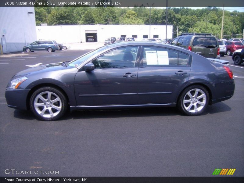 Dark Slate Metallic / Charcoal Black 2008 Nissan Maxima 3.5 SE