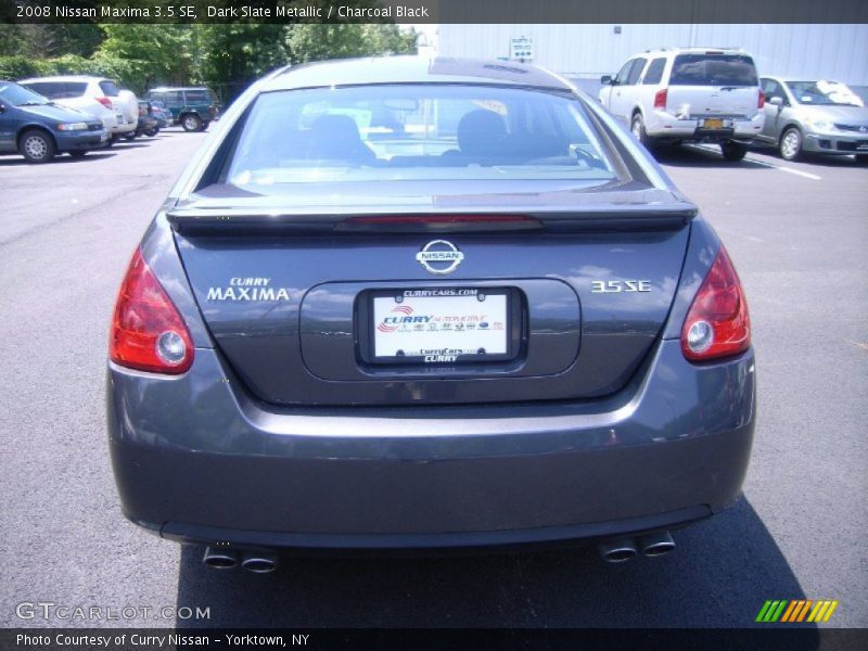 Dark Slate Metallic / Charcoal Black 2008 Nissan Maxima 3.5 SE