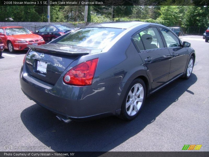 Dark Slate Metallic / Charcoal Black 2008 Nissan Maxima 3.5 SE