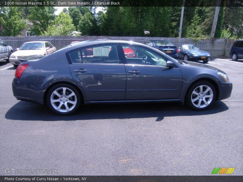 Dark Slate Metallic / Charcoal Black 2008 Nissan Maxima 3.5 SE