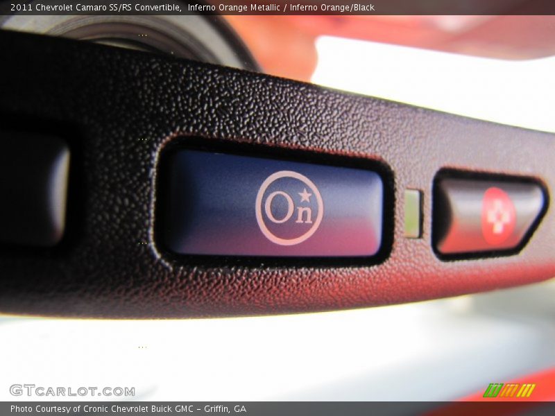Inferno Orange Metallic / Inferno Orange/Black 2011 Chevrolet Camaro SS/RS Convertible