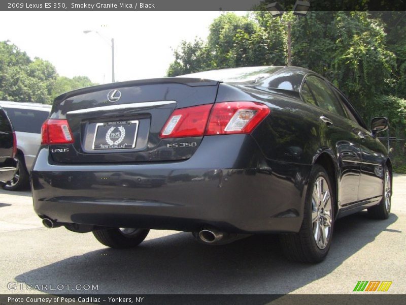 Smokey Granite Mica / Black 2009 Lexus ES 350