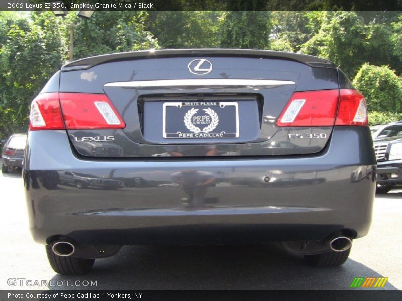 Smokey Granite Mica / Black 2009 Lexus ES 350