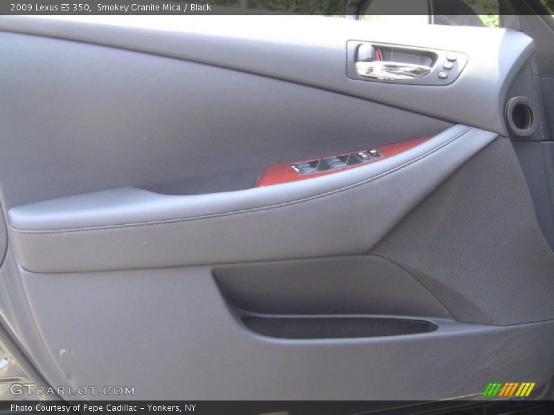 Smokey Granite Mica / Black 2009 Lexus ES 350
