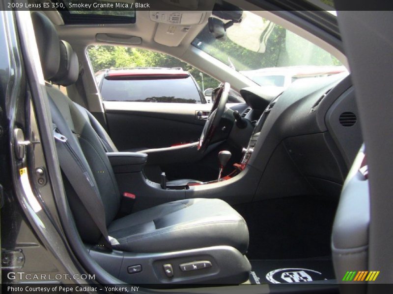 Smokey Granite Mica / Black 2009 Lexus ES 350
