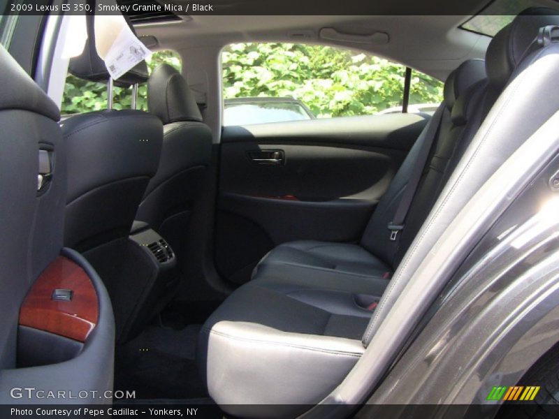 Smokey Granite Mica / Black 2009 Lexus ES 350