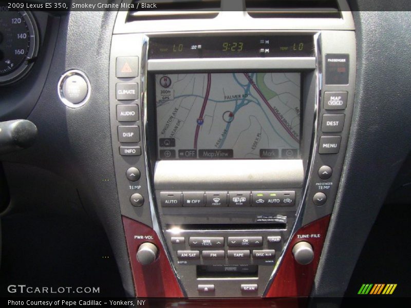 Smokey Granite Mica / Black 2009 Lexus ES 350
