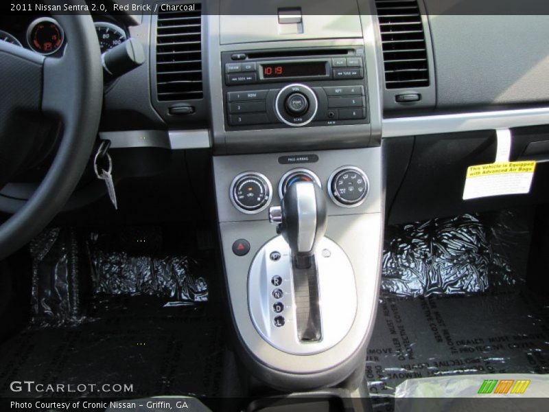 Red Brick / Charcoal 2011 Nissan Sentra 2.0