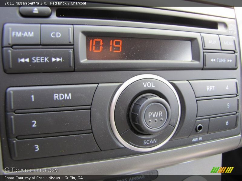 Red Brick / Charcoal 2011 Nissan Sentra 2.0