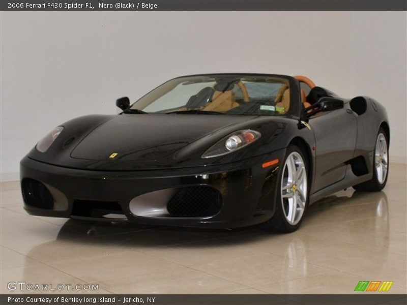 Nero (Black) / Beige 2006 Ferrari F430 Spider F1