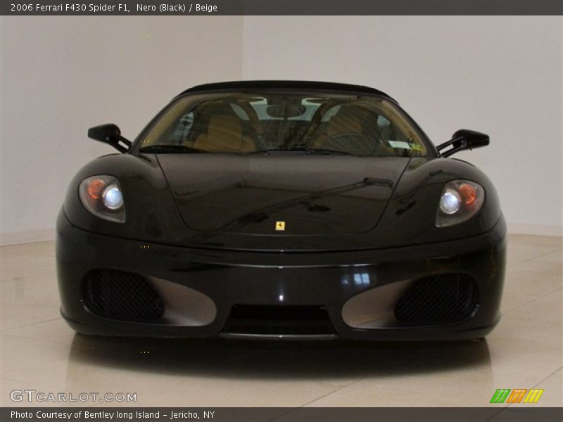 Nero (Black) / Beige 2006 Ferrari F430 Spider F1