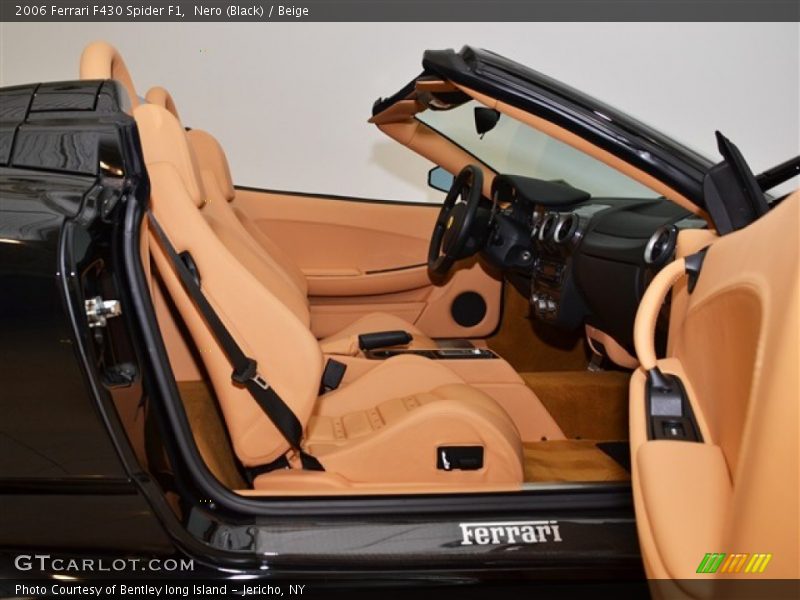 Nero (Black) / Beige 2006 Ferrari F430 Spider F1