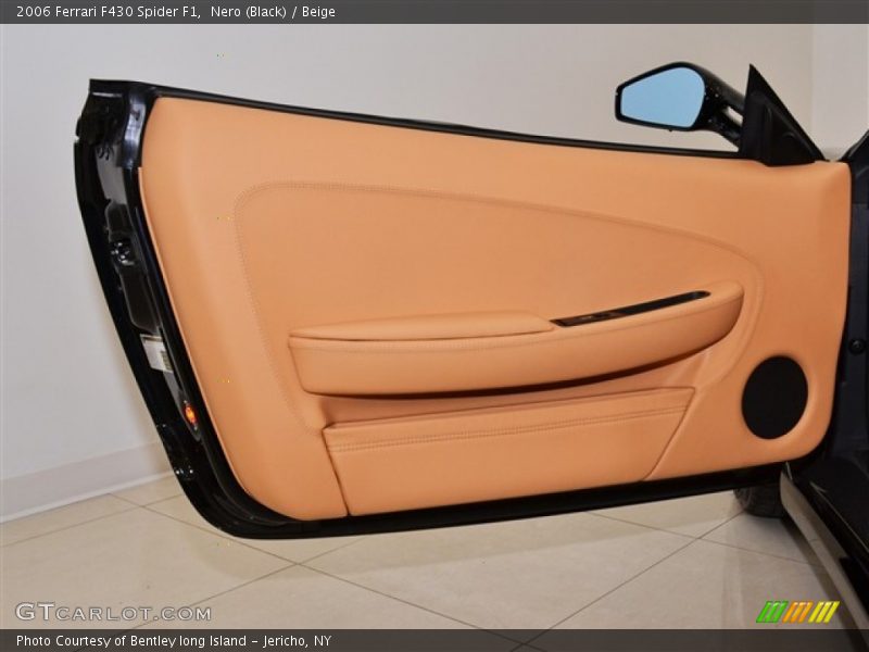 Nero (Black) / Beige 2006 Ferrari F430 Spider F1
