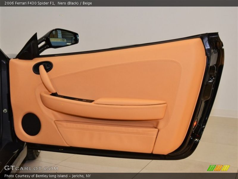Nero (Black) / Beige 2006 Ferrari F430 Spider F1