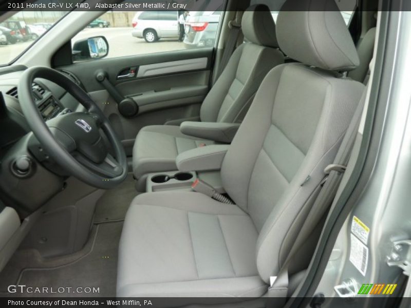  2011 CR-V LX 4WD Gray Interior