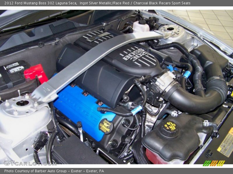  2012 Mustang Boss 302 Laguna Seca Engine - 5.0 Liter Hi-Po DOHC 32-Valve Ti-VCT V8