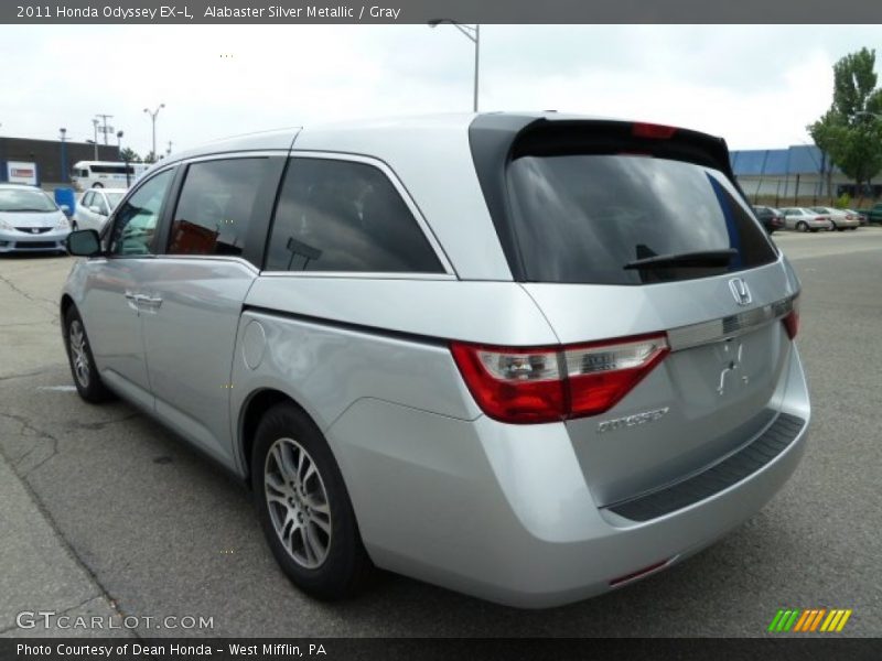 Alabaster Silver Metallic / Gray 2011 Honda Odyssey EX-L