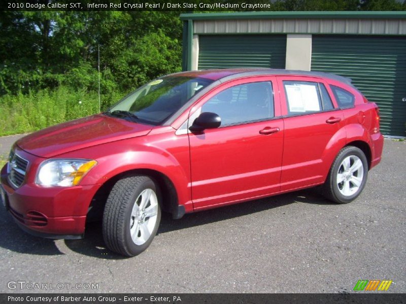 Inferno Red Crystal Pearl / Dark Slate Gray/Medium Graystone 2010 Dodge Caliber SXT