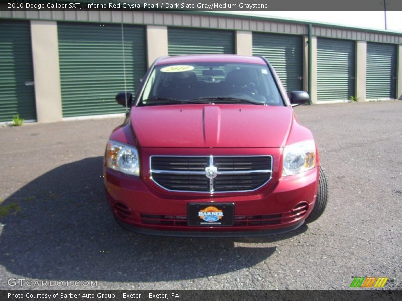 Inferno Red Crystal Pearl / Dark Slate Gray/Medium Graystone 2010 Dodge Caliber SXT