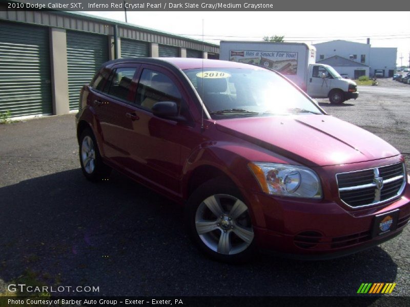 Inferno Red Crystal Pearl / Dark Slate Gray/Medium Graystone 2010 Dodge Caliber SXT