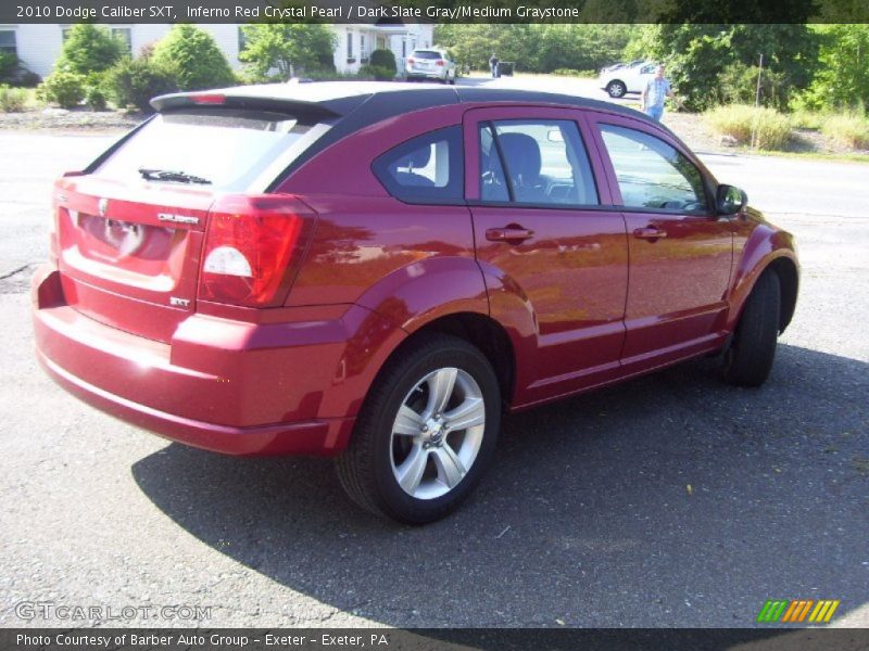 Inferno Red Crystal Pearl / Dark Slate Gray/Medium Graystone 2010 Dodge Caliber SXT