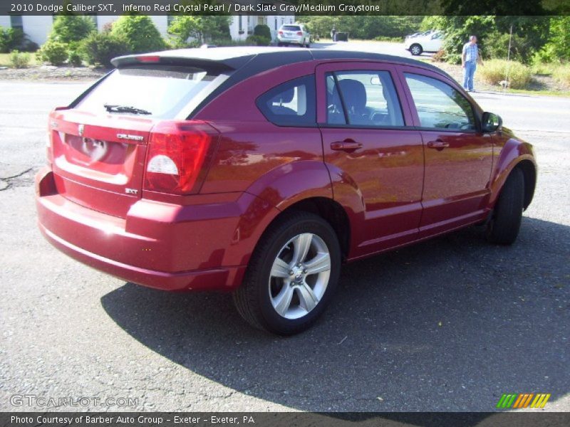 Inferno Red Crystal Pearl / Dark Slate Gray/Medium Graystone 2010 Dodge Caliber SXT