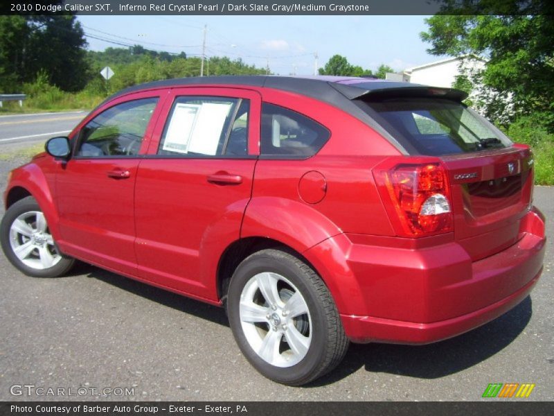 Inferno Red Crystal Pearl / Dark Slate Gray/Medium Graystone 2010 Dodge Caliber SXT
