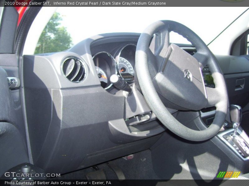 Inferno Red Crystal Pearl / Dark Slate Gray/Medium Graystone 2010 Dodge Caliber SXT