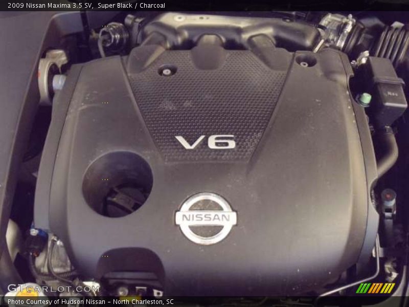 Super Black / Charcoal 2009 Nissan Maxima 3.5 SV