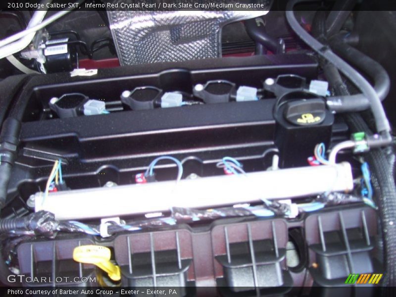 Inferno Red Crystal Pearl / Dark Slate Gray/Medium Graystone 2010 Dodge Caliber SXT