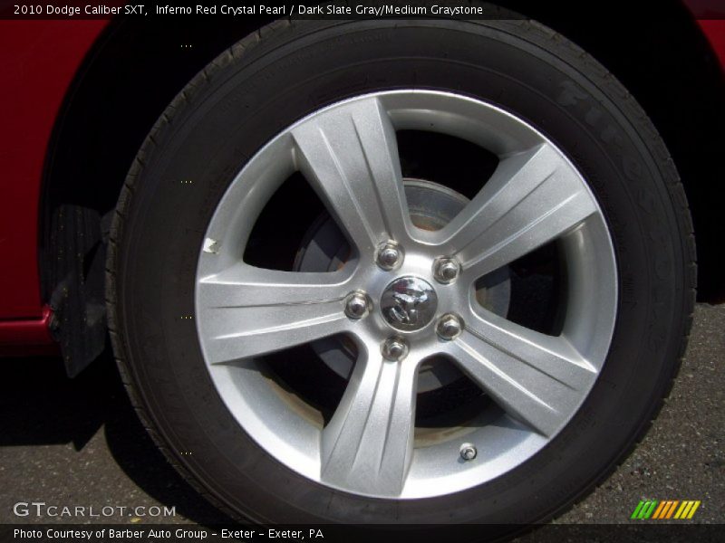 Inferno Red Crystal Pearl / Dark Slate Gray/Medium Graystone 2010 Dodge Caliber SXT