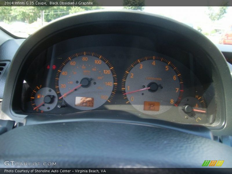 Black Obsidian / Graphite 2004 Infiniti G 35 Coupe