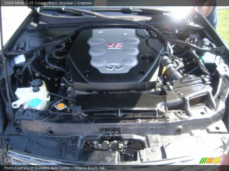 Black Obsidian / Graphite 2004 Infiniti G 35 Coupe