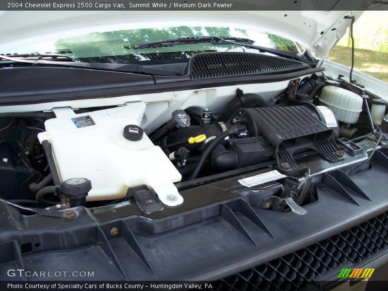 Summit White / Medium Dark Pewter 2004 Chevrolet Express 2500 Cargo Van