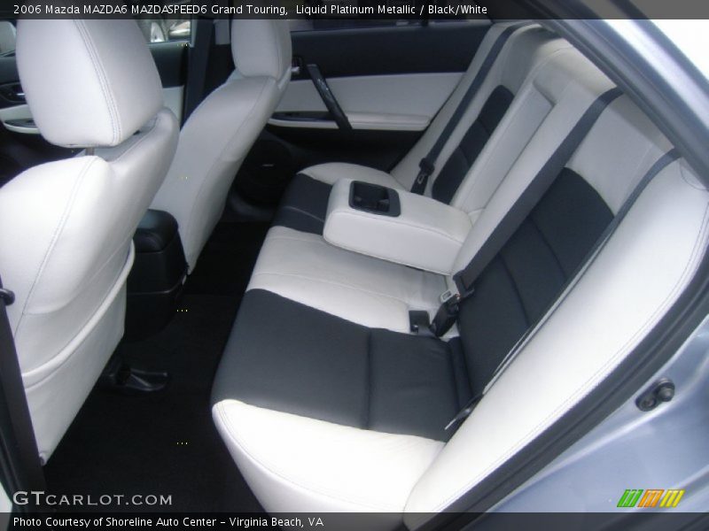 Liquid Platinum Metallic / Black/White 2006 Mazda MAZDA6 MAZDASPEED6 Grand Touring