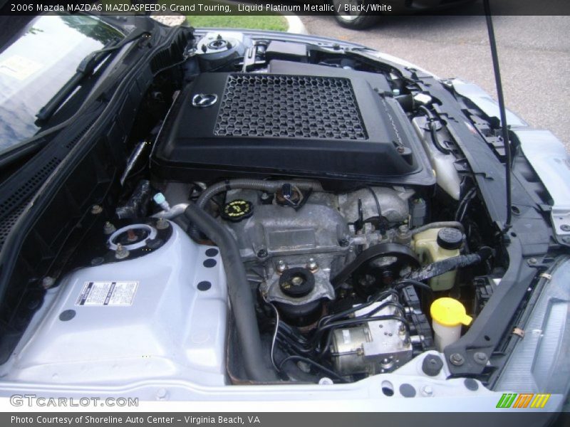Liquid Platinum Metallic / Black/White 2006 Mazda MAZDA6 MAZDASPEED6 Grand Touring