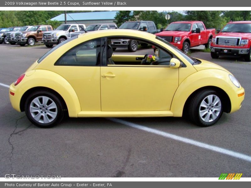  2009 New Beetle 2.5 Coupe Sunflower Yellow