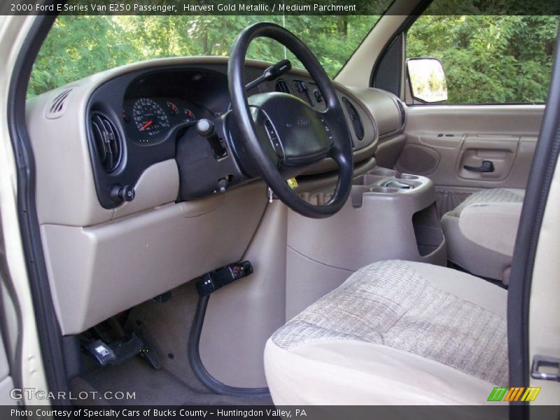  2000 E Series Van E250 Passenger Medium Parchment Interior