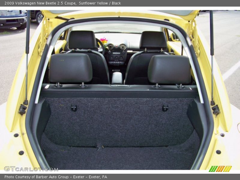  2009 New Beetle 2.5 Coupe Trunk